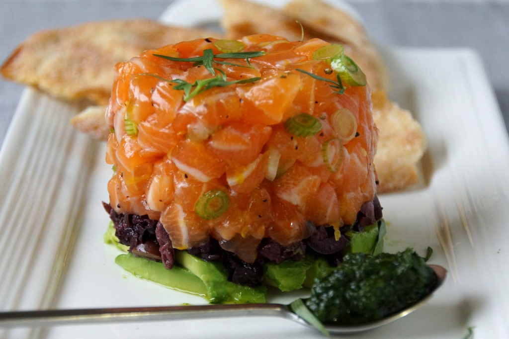 tartar de salmon